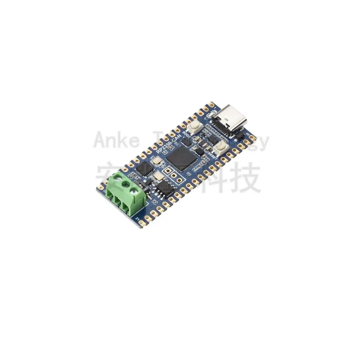 

Плата разработки Micro Snow Raspberry Pi RP2350 CAN, совместимая с Pico 2, двухъядерная двухъядерная архитектура, интерфейс Type-C