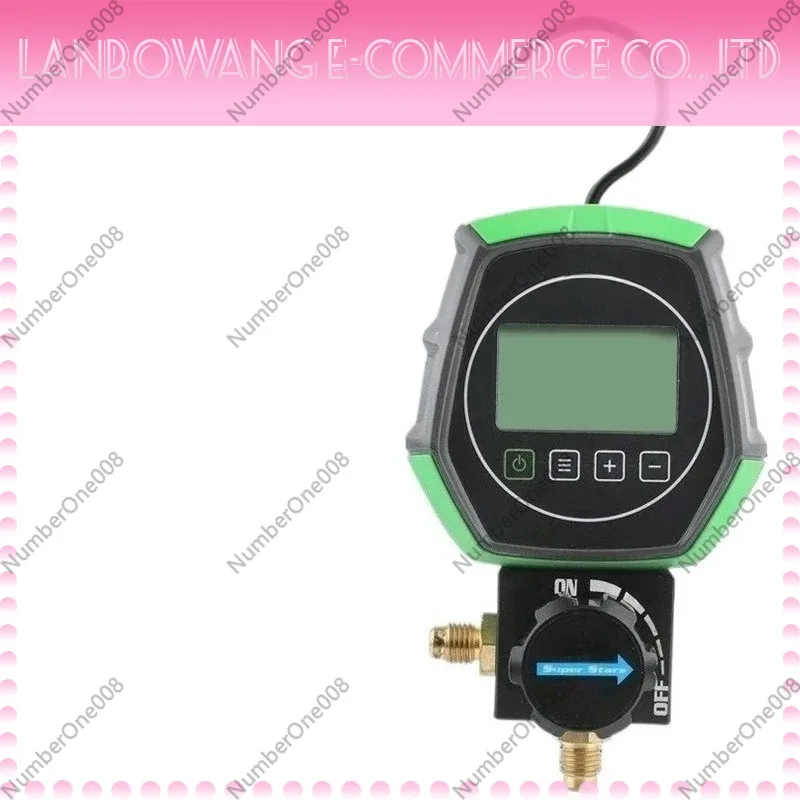 

Suitable for Electronic Fluoride Meter Visual Digital Display Dual Meter Liquid Air Conditioning Refrigerant Pressure Discharge