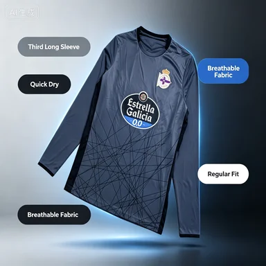 Valladolid Family Matching Clothes Long Sleeve Soccer Jersey Kids Adult Unisex Sportswear Breathable Football Shirt Training Top