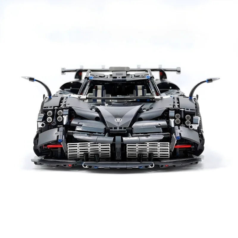 High-Custom MOYU 88022 MOC Technical Super Sports Vehicle Hypercar Model Building Block Brick Puzzle DIY Toys Christmas Gift Kid