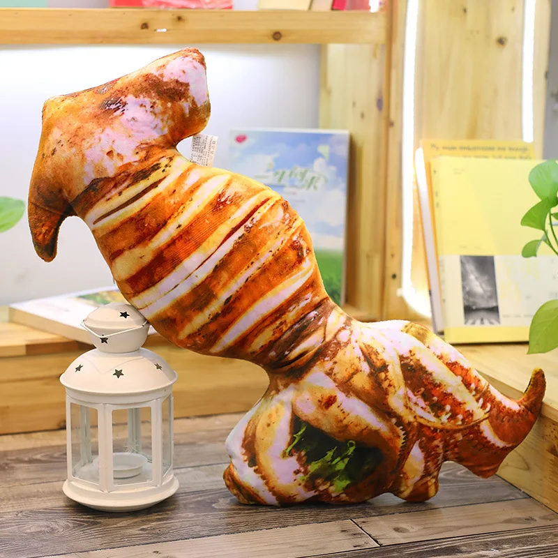 17-25cm mini simulação de pelúcia comida vida real asas de perna de frango recheado lance macio travesseiro almofada aniversário bbq cozimento brinquedo presente