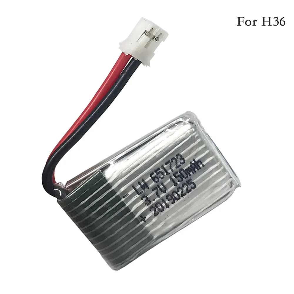 10pcs/set 3.7v 150mah 30C For H36 F36 Eachine E010 E010C E011 E013 NH010 Battery RC Quadcopter Spare parts 3.7v 150 LIPO Battery