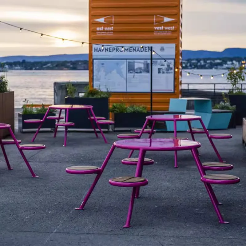 

Restaurant Mobile Garden Furniture Sets Outdoor Study Chairs Table Modern Luxury Balcony Camping Writing Mesa Home Furniture
