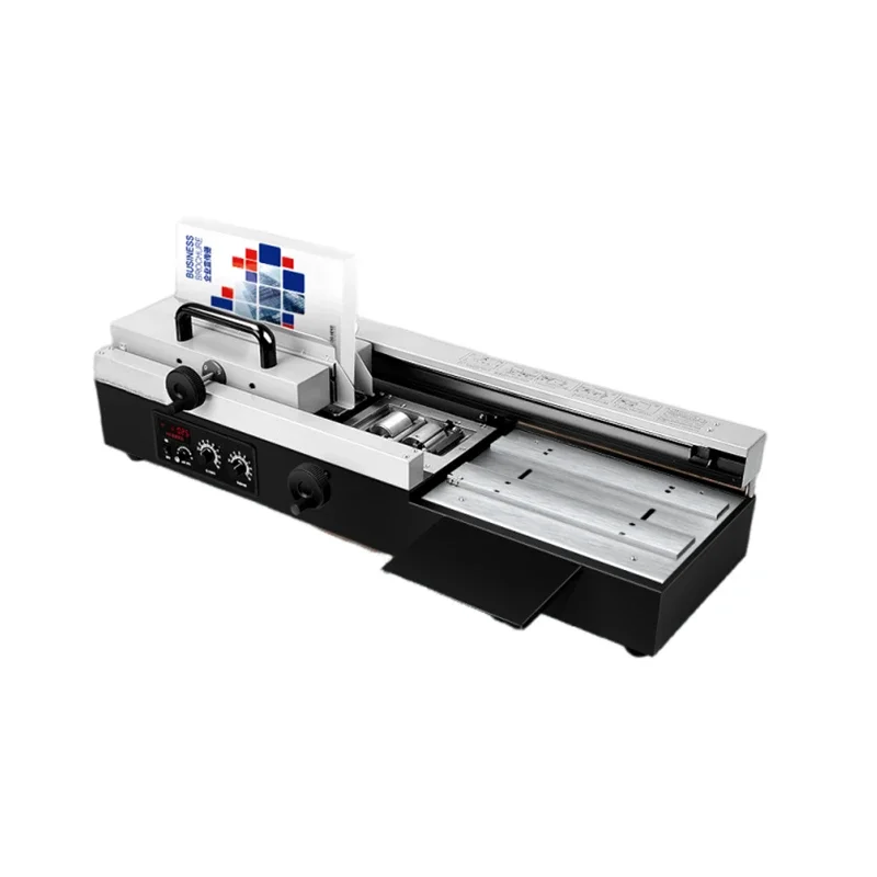 GD470A Hot Melt Binding Machine Electric Glue Binding Machine Bookbinding Machine tender contract file book picture