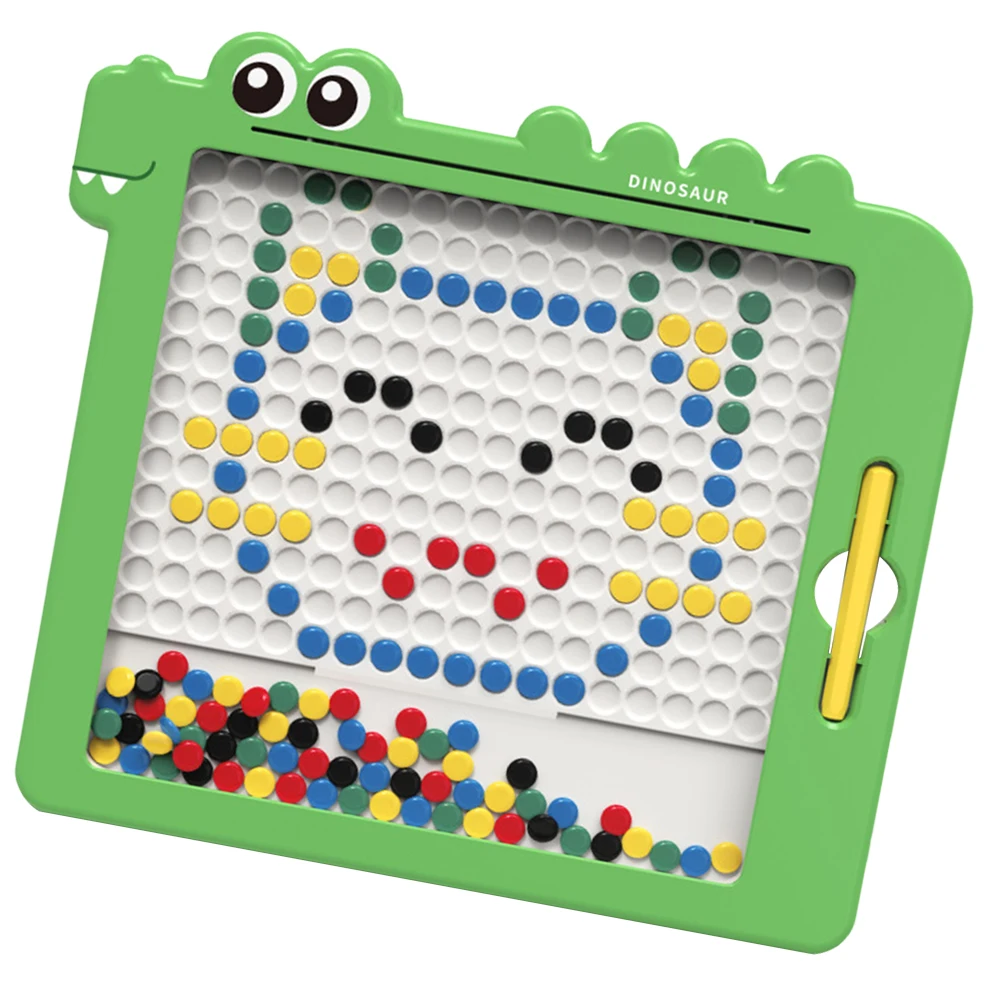 Magnetic Drawing Board for Kids Ages 3 5 Reusable Compact Size Beads Toys Magnetic Paint Board Educational Toy