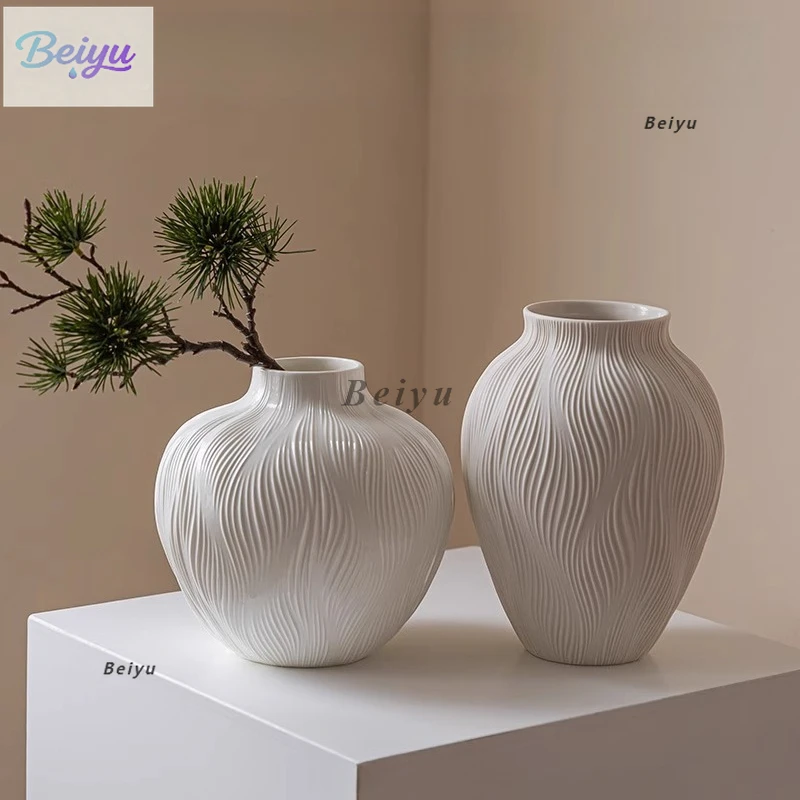 

Ваза для гостиной, орнамент, цветочная композиция, керамика, новый китайский стиль, Цзиндэчжэнь, обеденный стол, цветочная посуда, поиск воды