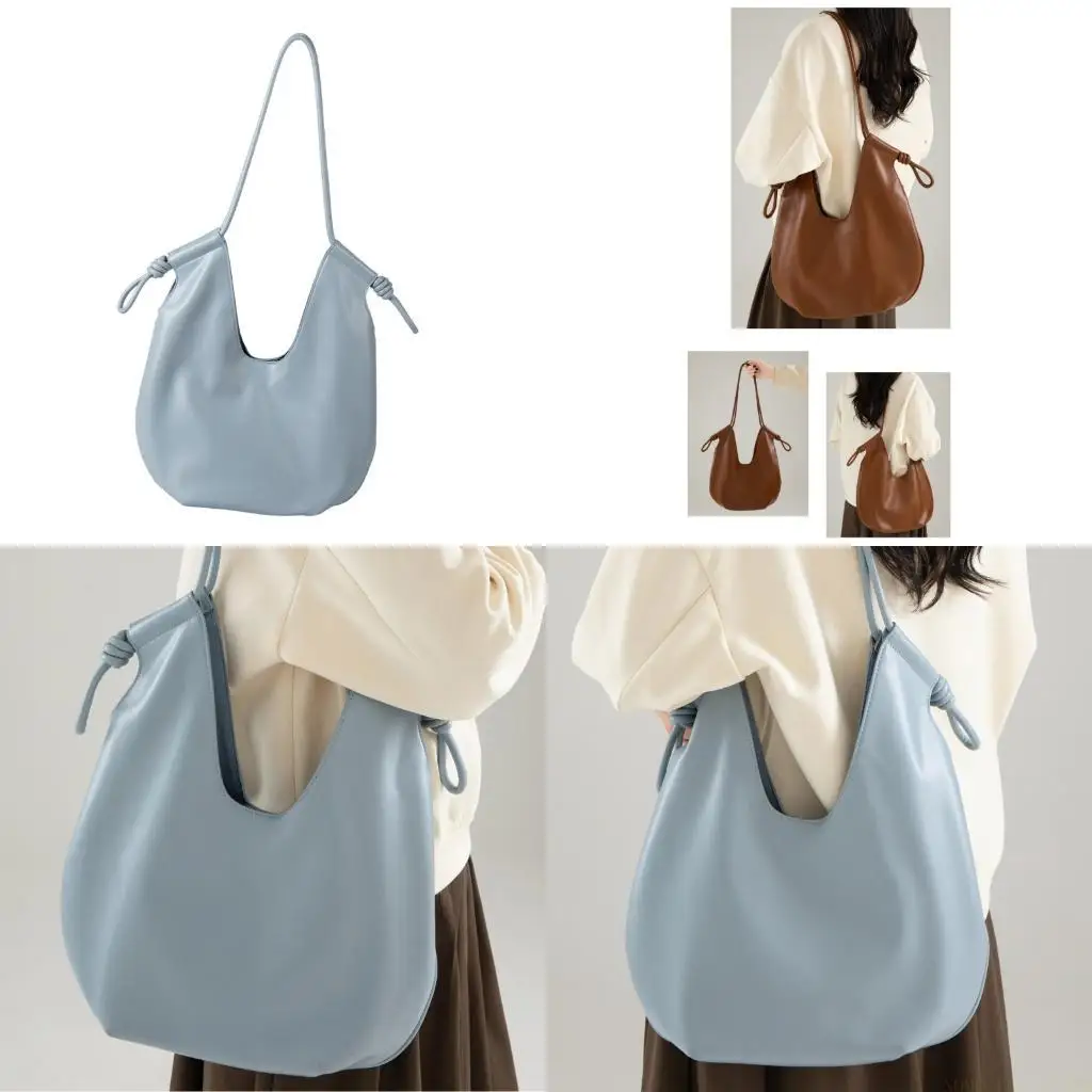 

X90D Women Armpit Bag Korean Shoulder Bag Handbag PU Leather Underarm Bag