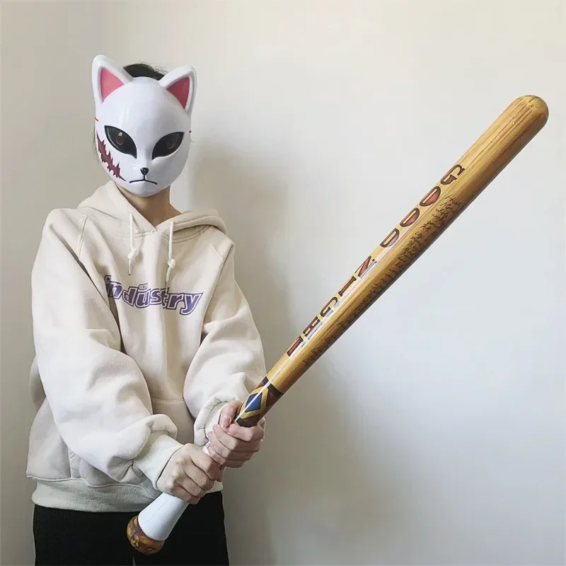 Big Baseball Bat  The Clown's Girl 1:1 Cosplay Weapon Prop Soft  Rubber Movie Role Play Halloween Cos Gift Safety 85cm
