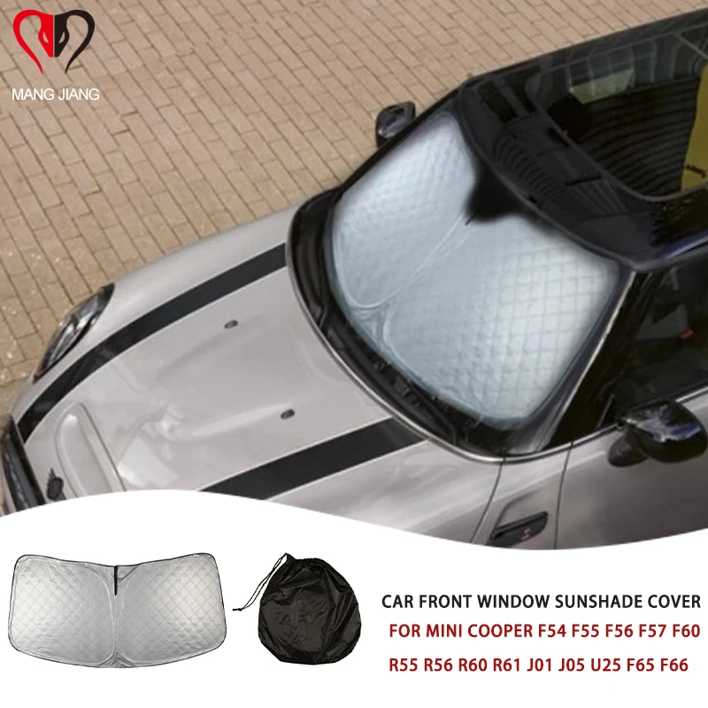 

Солнцезащитный козырек на переднее окно автомобиля для MINI COOPER F55 F56 F60 R55 R56 R60 R61 J01 J05 U25 F65 F66 Аксессуары для защиты от ультрафиолета