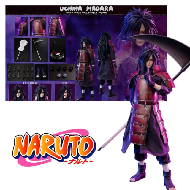 Original Genuine Uchiha Madara Rockettoys Roc-005 Naruto Shippuden Pvc  Action Anime Figure Model Toys Doll Gift - AliExpress