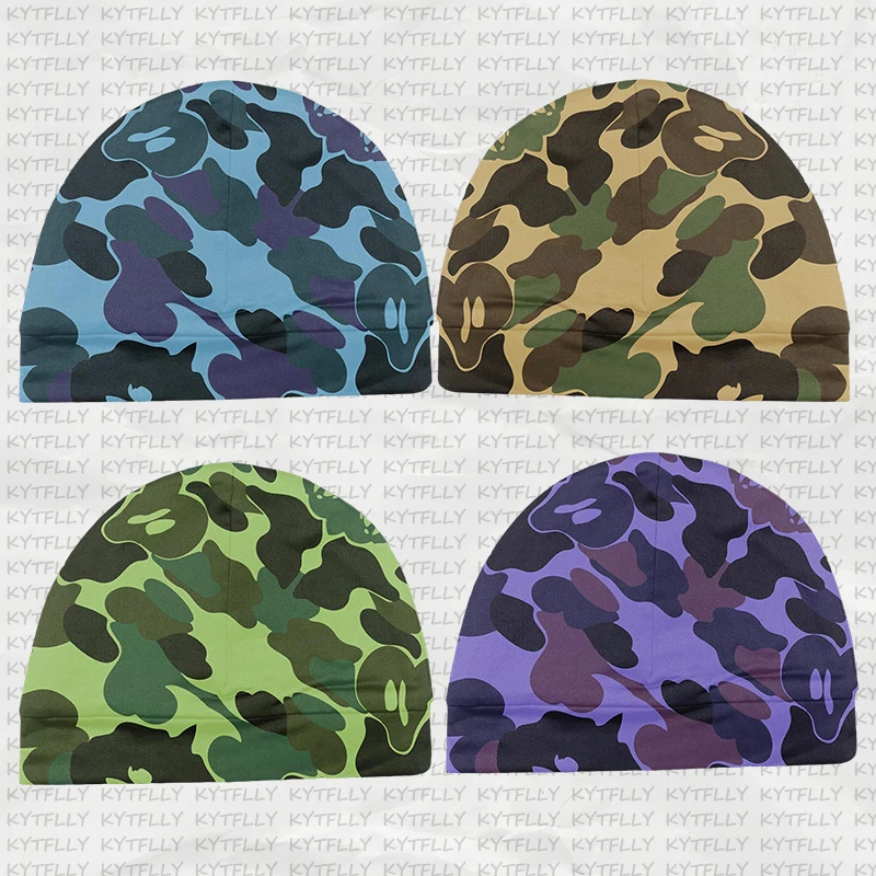 INS style personality street trend American hip-hop camouflage cold hat autumn and winter fashion new high street retro items