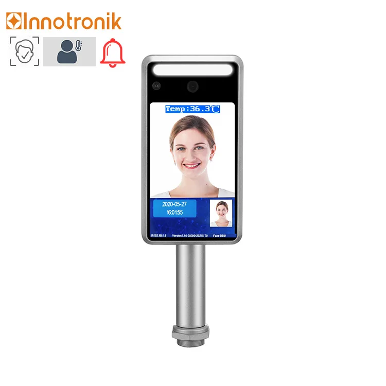 Innotronik Non-contact Body Temperature Face Recognition Automatically Identify Unmasked Alarm Camera DAP-2020SSA