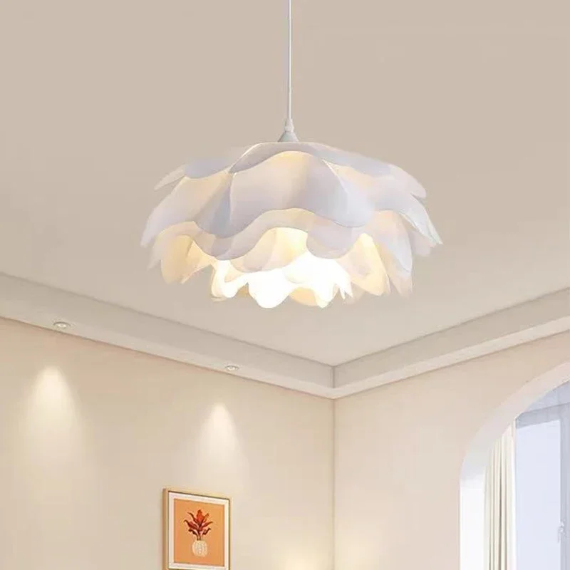 Modern Acrylic Flower Chandelier Multi Layer LED Pendant Light Hanging Lamp Study Kitchen Island Cafe Home Decor Indoor 2026