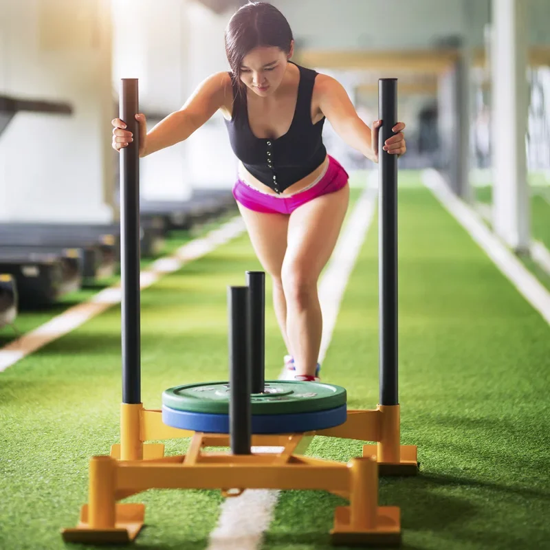 UNI GYM Sport Flooring Turf Pull Sled Turf Marked Gym Artificial Grass for Gym