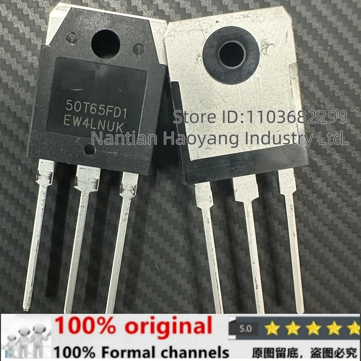 

Original Only with Free shipping 5pcs/10pcs/20pcs/Lot SGT50T65FD1PN 50T65FD1