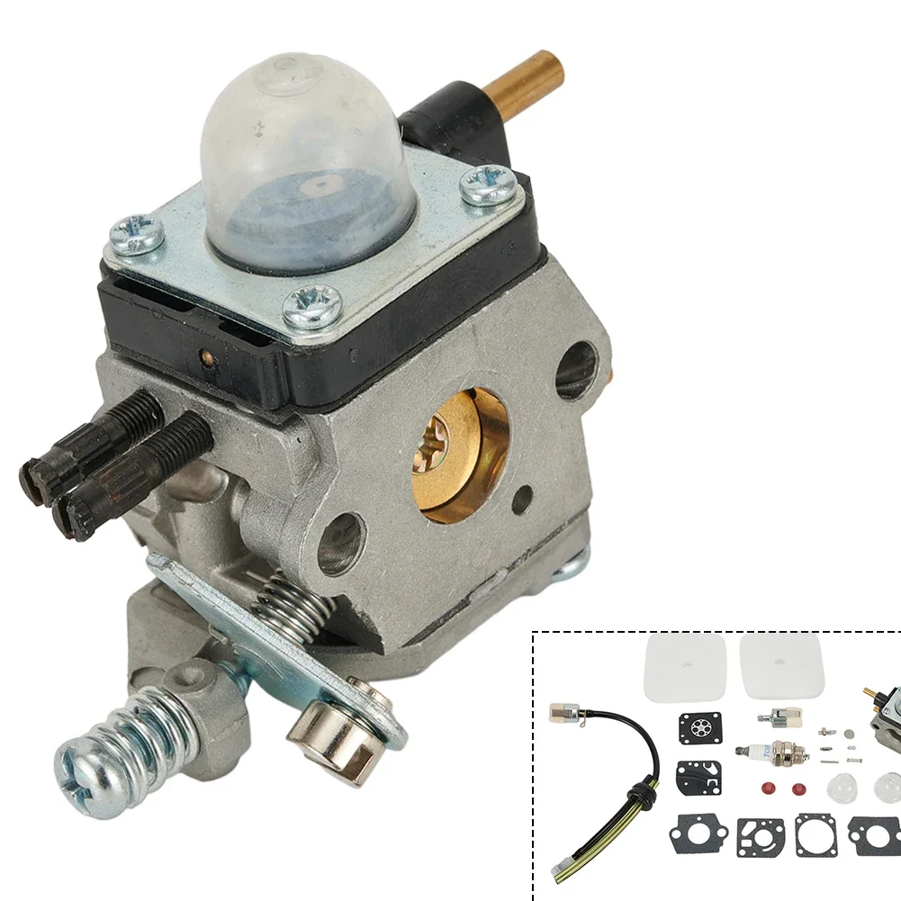 Imagem -06 - Carburador para Mantis de Tempos 7222 7225 7230 7234 Leme C1u-k54a 12520013123 Mangueira de Combustível com Vela de Ignição do Filtro de ar do Filtro de Combustível