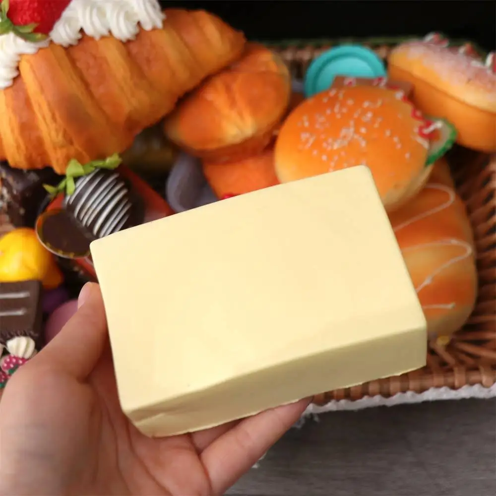 Super Soft Butter Brick Fidget Slow Rebound Chocolate Brick Milk Brick Pinch Interesting Relaxed Vent Squeezing Gift