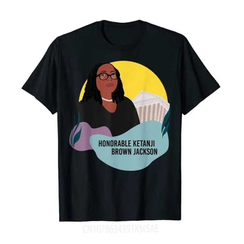 Ketanji Brown Jackson Black History African Woman Judge Law T-Shirt Black Pride Feminism Graphic Tee Tops Feminist Gifts