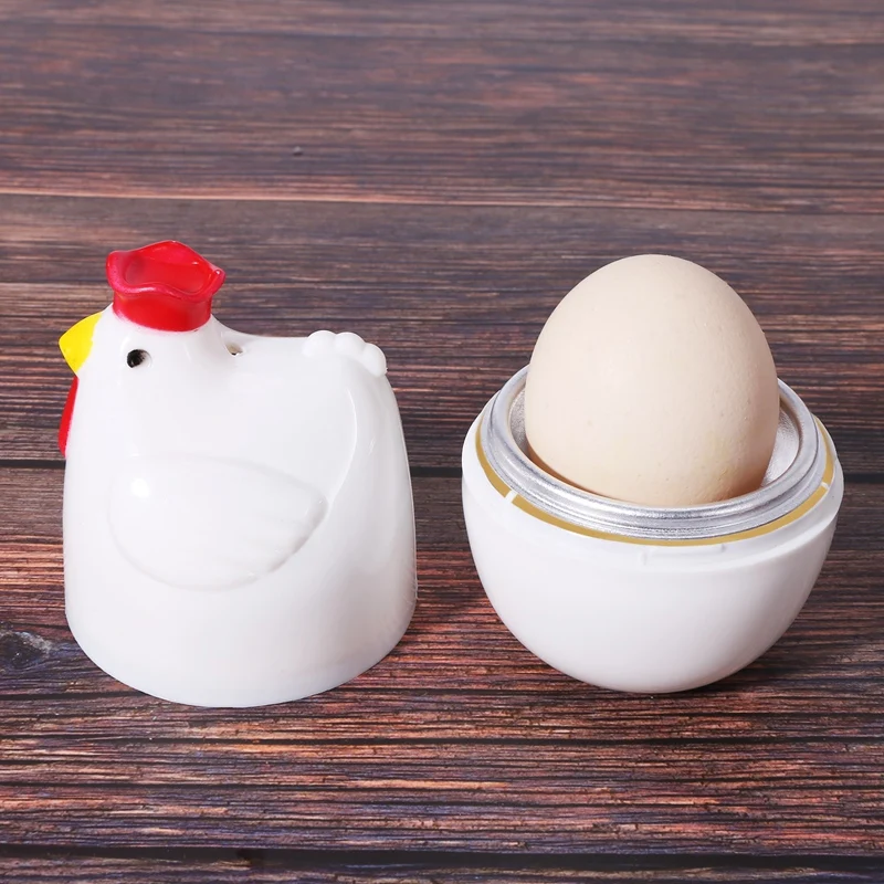 Chick-Shaped 1 Boiled Egg Steamer Steamer Pestle Microwave Egg Cooker Cooking Tools Kitchen Gadgets Accessories Tools