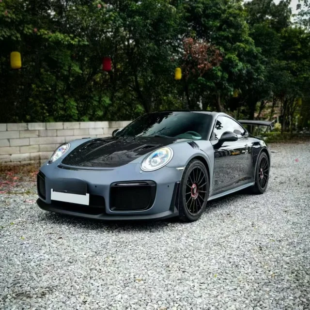 For 991 GT2 RS Rear Body Kit and Car Grille Accessories Front Bumper Upgrade for 911 Carrera 991.1 991.2 GT2 RS Cars 5