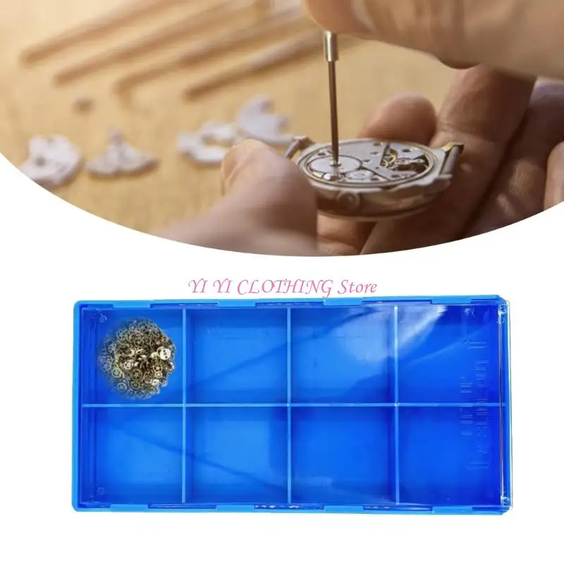 N5KF 8/18/24 Slot Watch Component Storage Box For Professional Jewelers And Hobbyists
