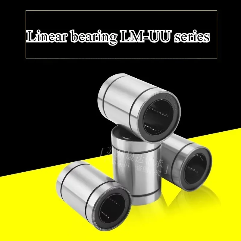 1pcs LM8 LM8UU LM3UU LM10UU LM16UU LM6UU LM12UU LM14UU Linear Bushing 8mm CNC Linear Bearings for Rods Rail Linear Shaft Parts