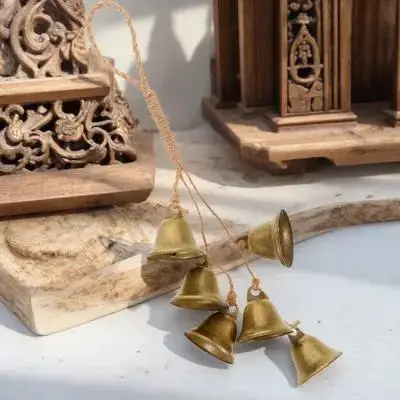 

Witch Bell Hanging Ornament Wind Chime Decorative Door Bell for Housewarming Anniversary Wedding Holiday Gift Decoration