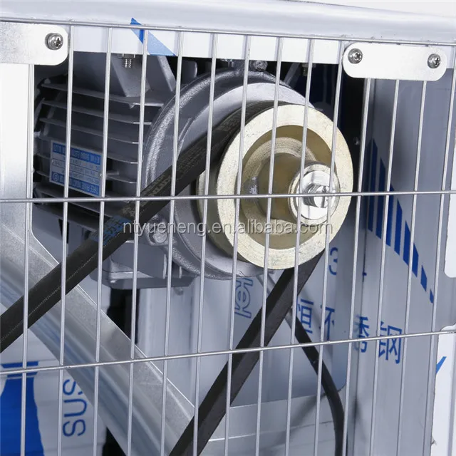 Extractor de aire industrial push-pull con volumen de aire, ganado de acero inoxidable de 1380mm, grande