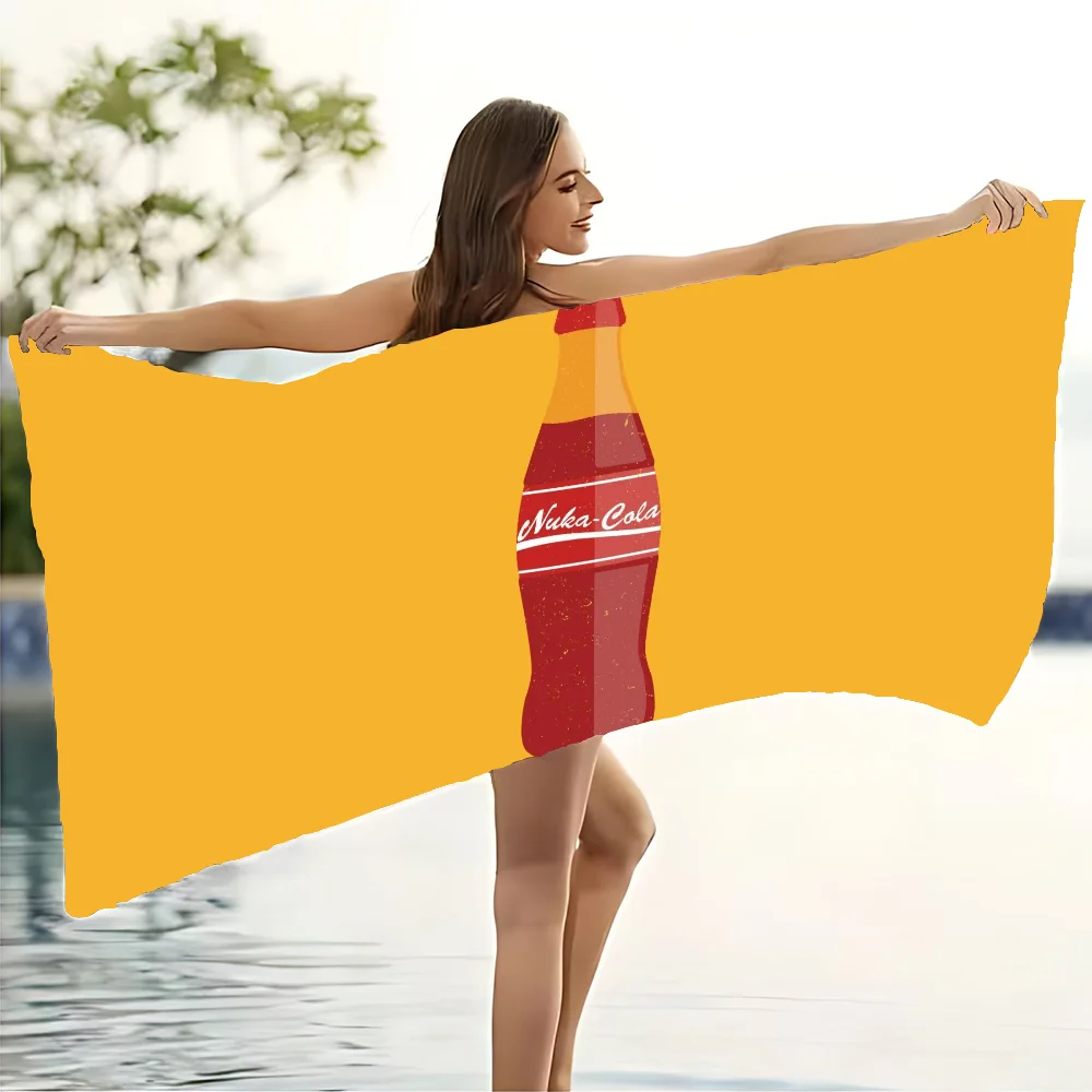 Coca-Cola Beach Towel Large Bath Towels Bathroom Accessories Personal Care Sauna Spa For Home Quick Drying Towels Gym Set Garden