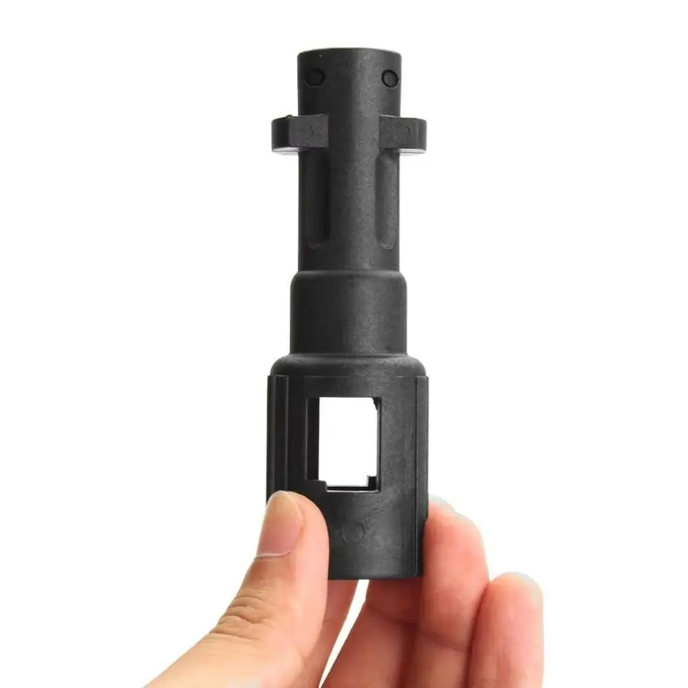 Black Water Hose Connector Plastic High Pressure Converter For Karcher Between Lavor Car Washer Accessory