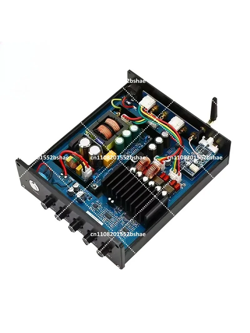 Dual TPA3255 High Power Digital Audio Amplifier Bluetooth 5.1 PCM5102 Independent Decoding 2.1 Home Desktop Amp 300W×2+600W