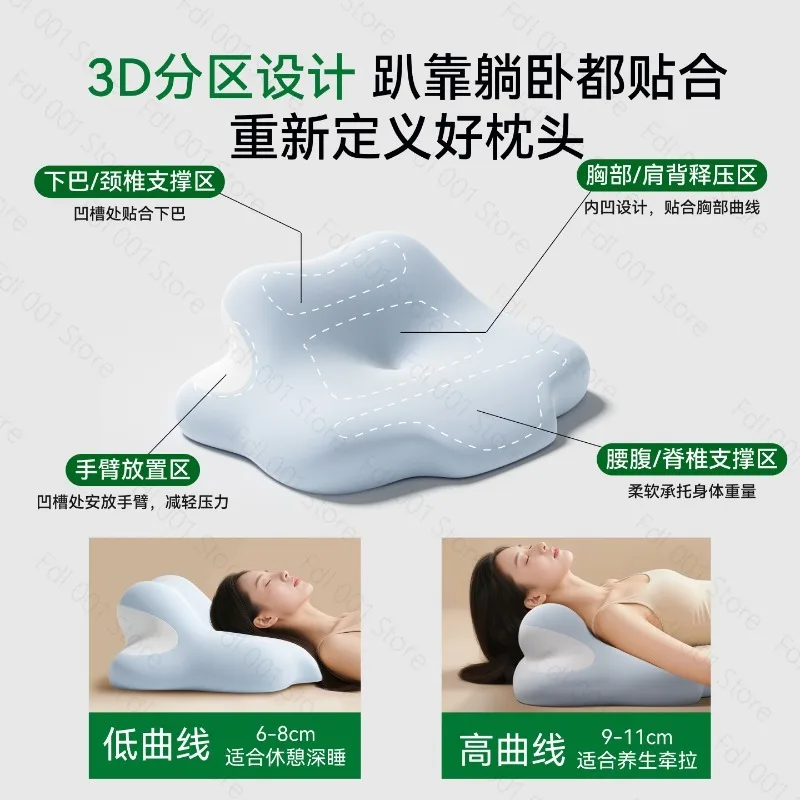 Multifunctional Prone Sleeping Pillow Bedside Cushion for Stomach‑lying Mobile Phone Use Household Rest Replacement Parts