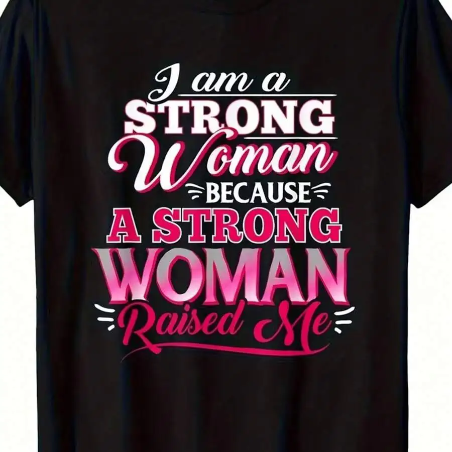 Fashionable Women's Short-Sleeved Cotton T-Shirt, Stylish Streetwear, The Perfect Choice For Graduation Season And Father's Day.