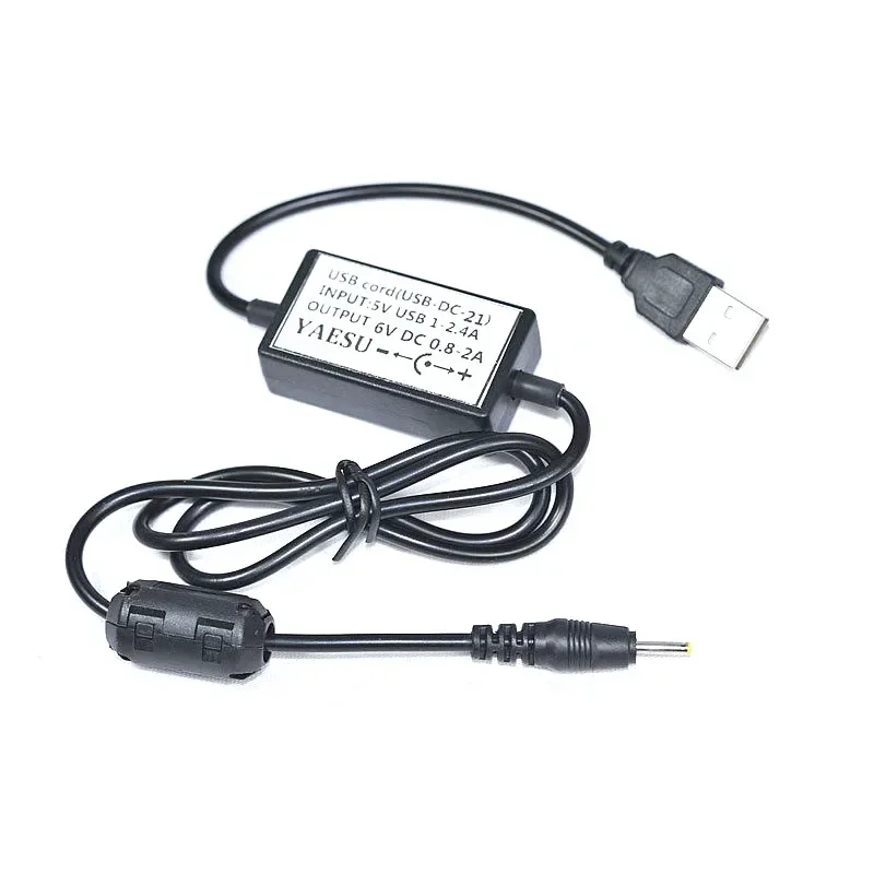 

USB-DC-21 USB Charge Cable Charger Battery Charging for Yaesu VX-1R VX-2R VX-3R Radio Walkie Talkie Accessories