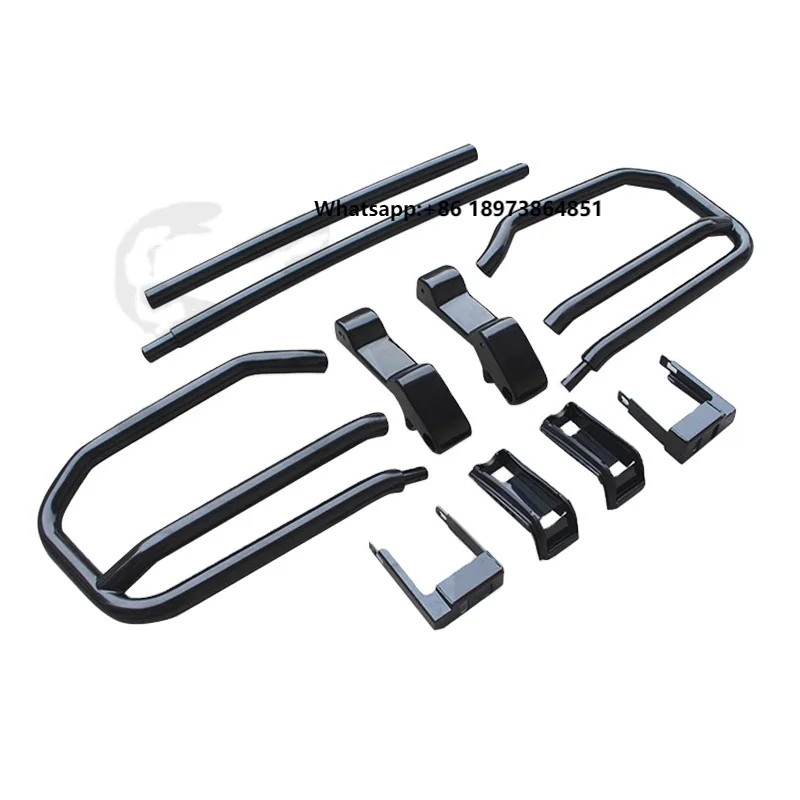 

2024 New Arrival Front Bumper Guard Towing Hitch Cut-Outs Car Collision Beam Modification for Mercedes G Class W463A G63 G65