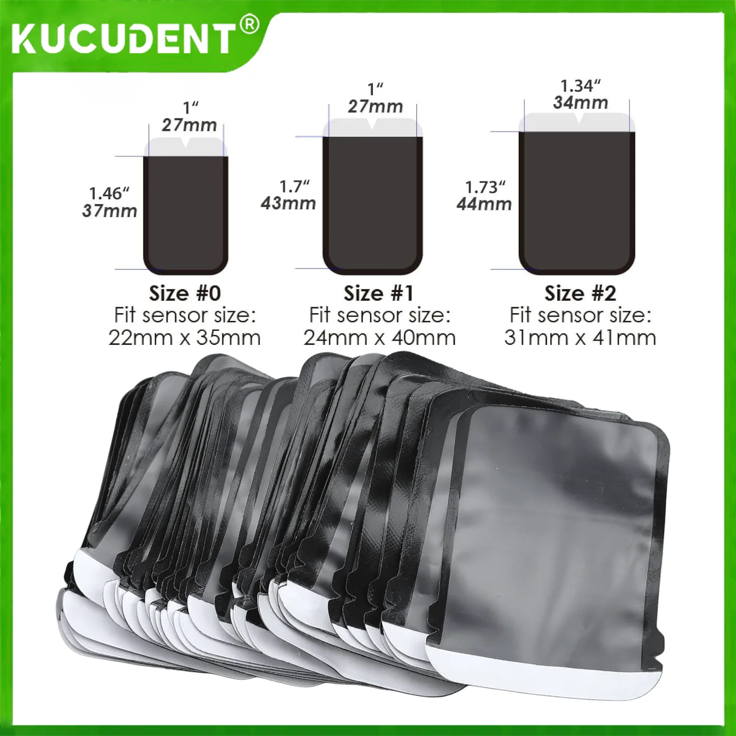 

100 шт./кор. одноразовые стоматологические рентгеновские барьерные конверты — размер 2 (33*44 мм) и # 0/ # 1/ # 2 для защиты фосфорной пластины клиники