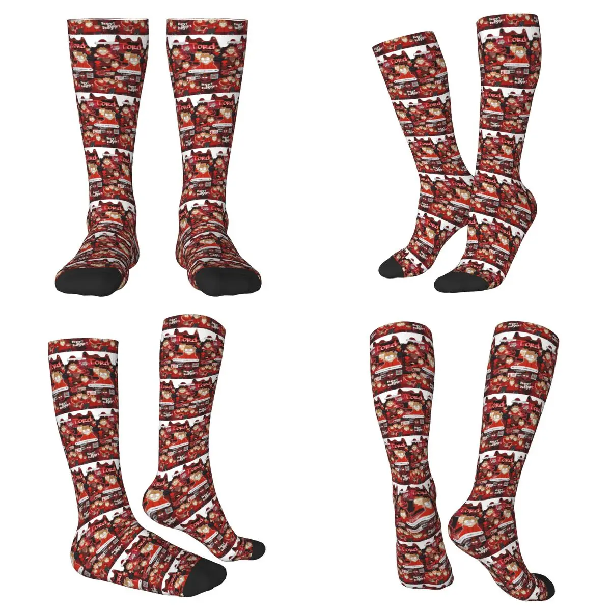 

All Seasons Eddsworld Socks Harajuku Crew Socks Casual Stockings for Men Women