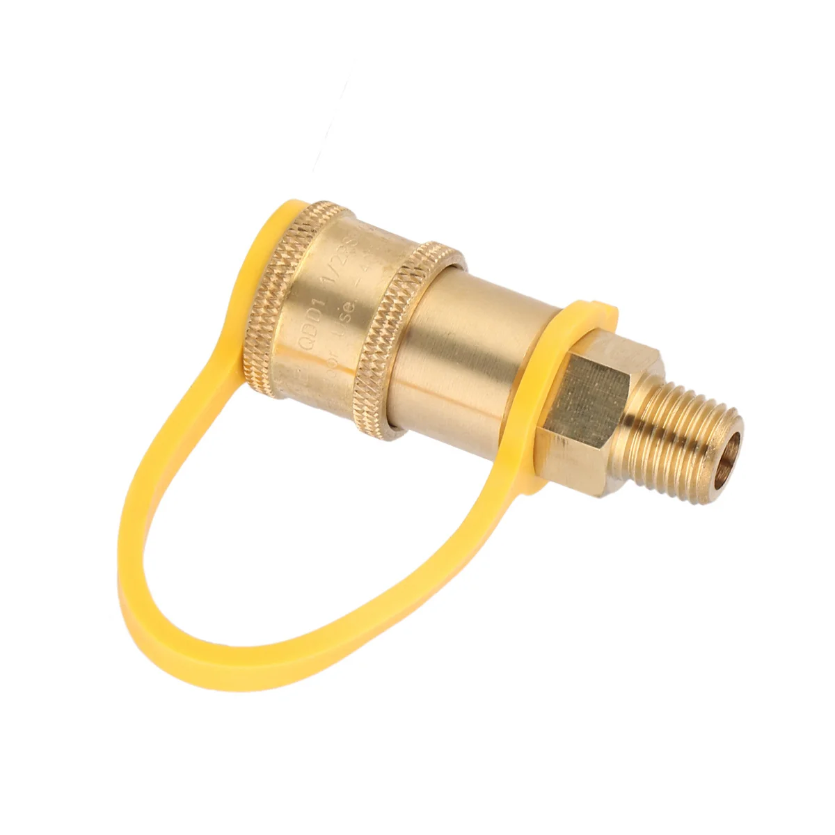 

1/4 Inch Npt Brass Propane Quick Connector Kit For Low Pressure Gas Systems Rv Grill Heater Camping Stove Bbq Accessories