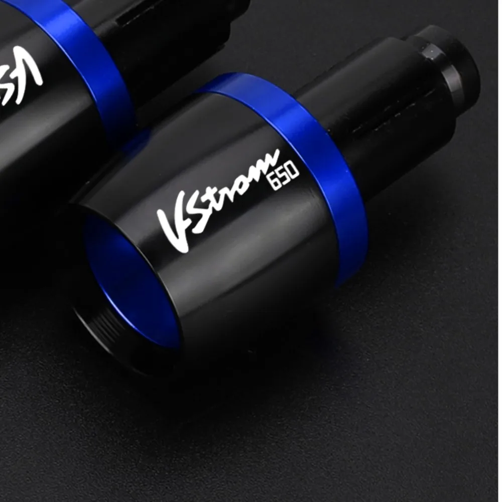 For SUZUKI DL650 V-STROM 650 DL650 VSTROM 2011- 2024 2023 2025 22MM Motorcycle Handlebar Grips Handle grip Ends Plug Slider Caps