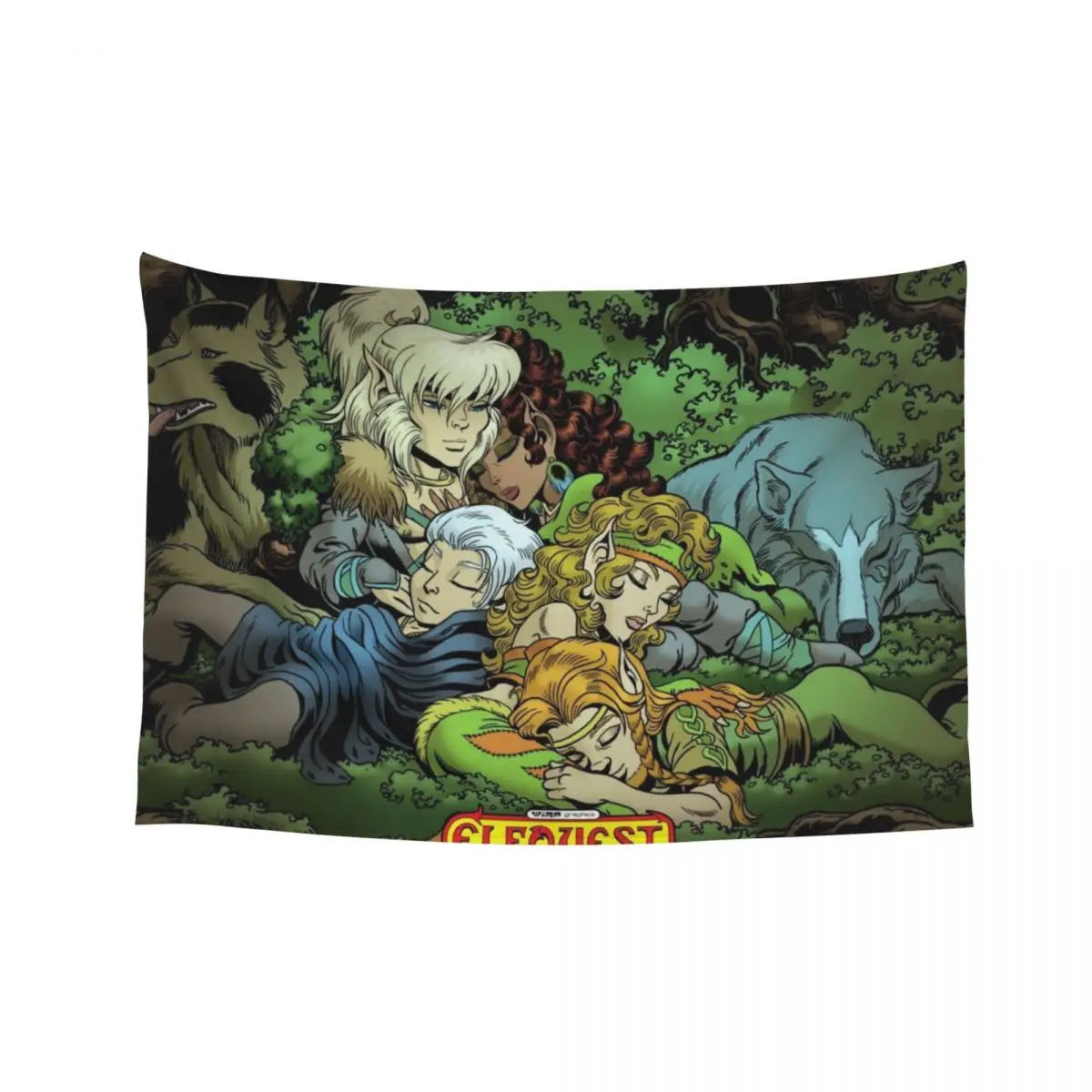 

ElfQuest: True Peace II Tapestry Wallpapers Home Decor House Decor Bathroom Decor Tapestry