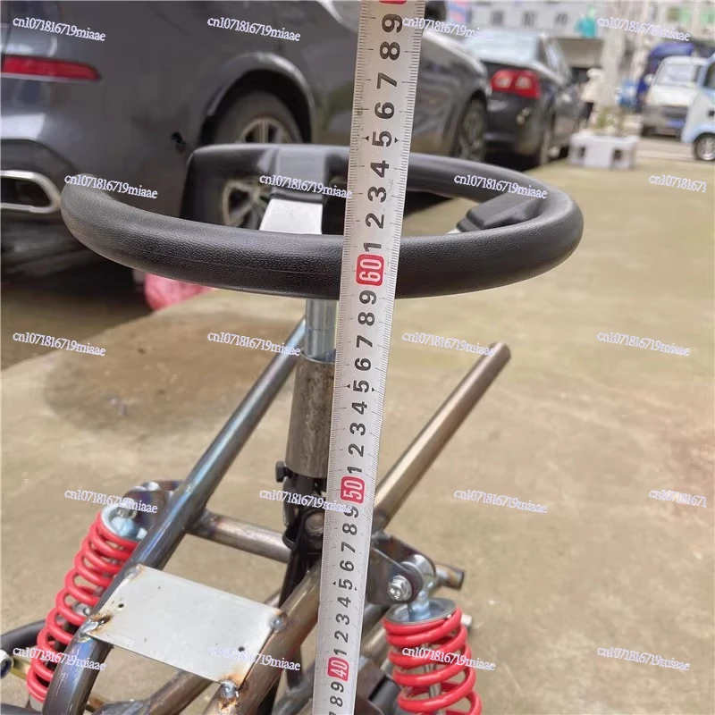 Homemade Four-wheel ATV Modified Front Frame Front Suspension Steering Machine Kit Disc Brake