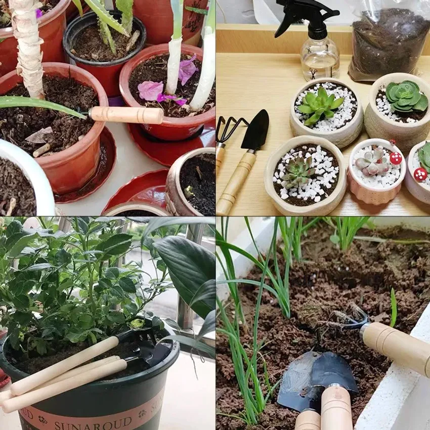 طقم أدوات حدائق صغيرة محمولة م - مراجعة Gardening Tools Shovel وسعره