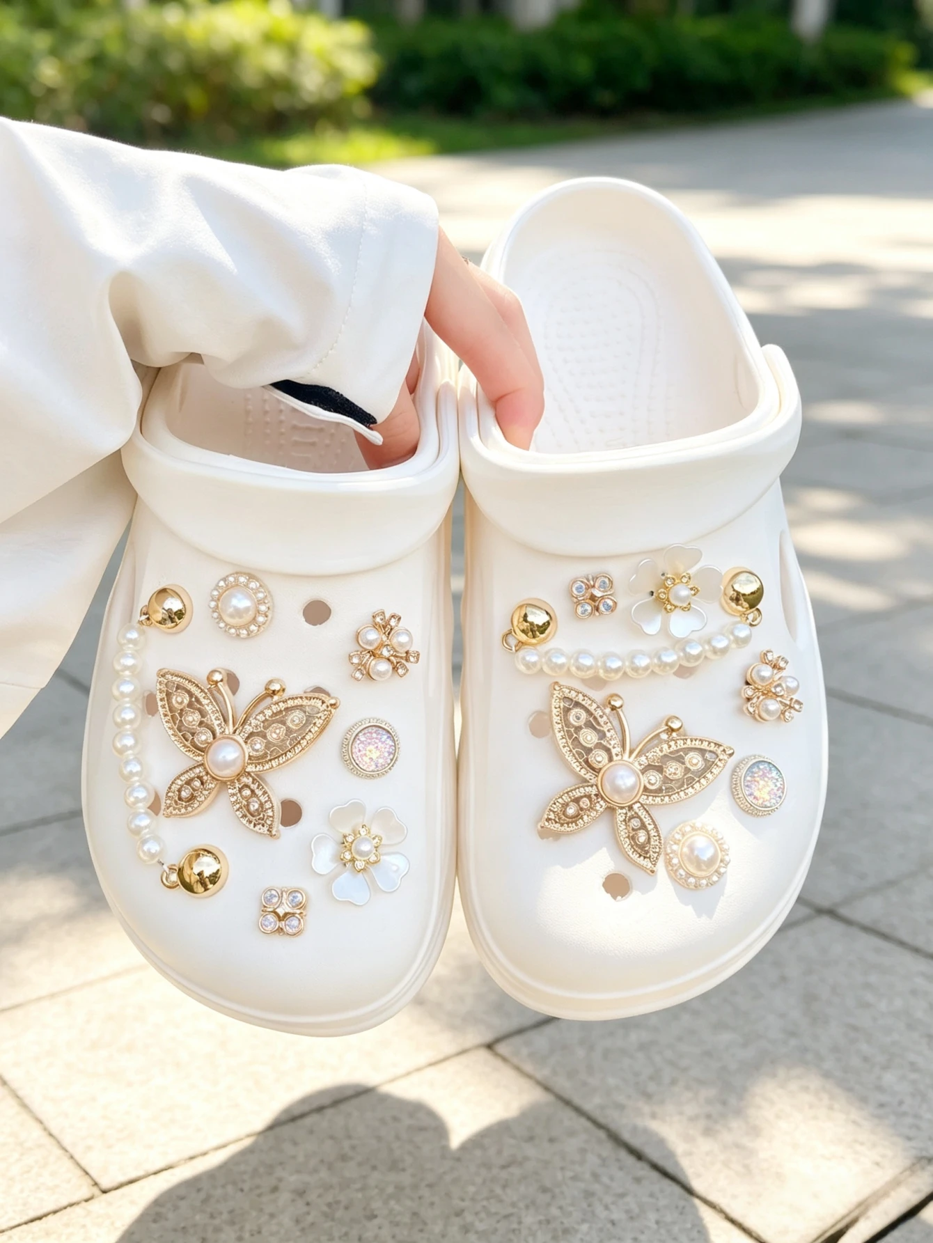 14-piece shoe decoration DIY casual shoe decoration - An interesting and versatile way to personalize your footwear