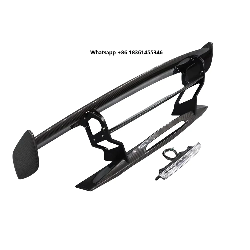 For  GT GT50 GT53 GT63 BS Style  Dry Carbon Fiber Spoiler