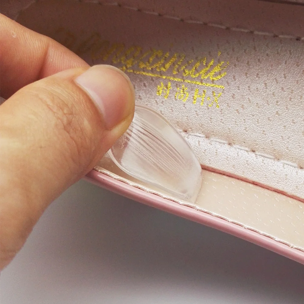 4PCS Anti-verschleiß Fuß Aufkleber Gel Ferse Kissen Wiederverwendbare Waschbar Silikon Einlegesohlen Plantarfasziitis Spur Pads Fuß Pflege werkzeuge