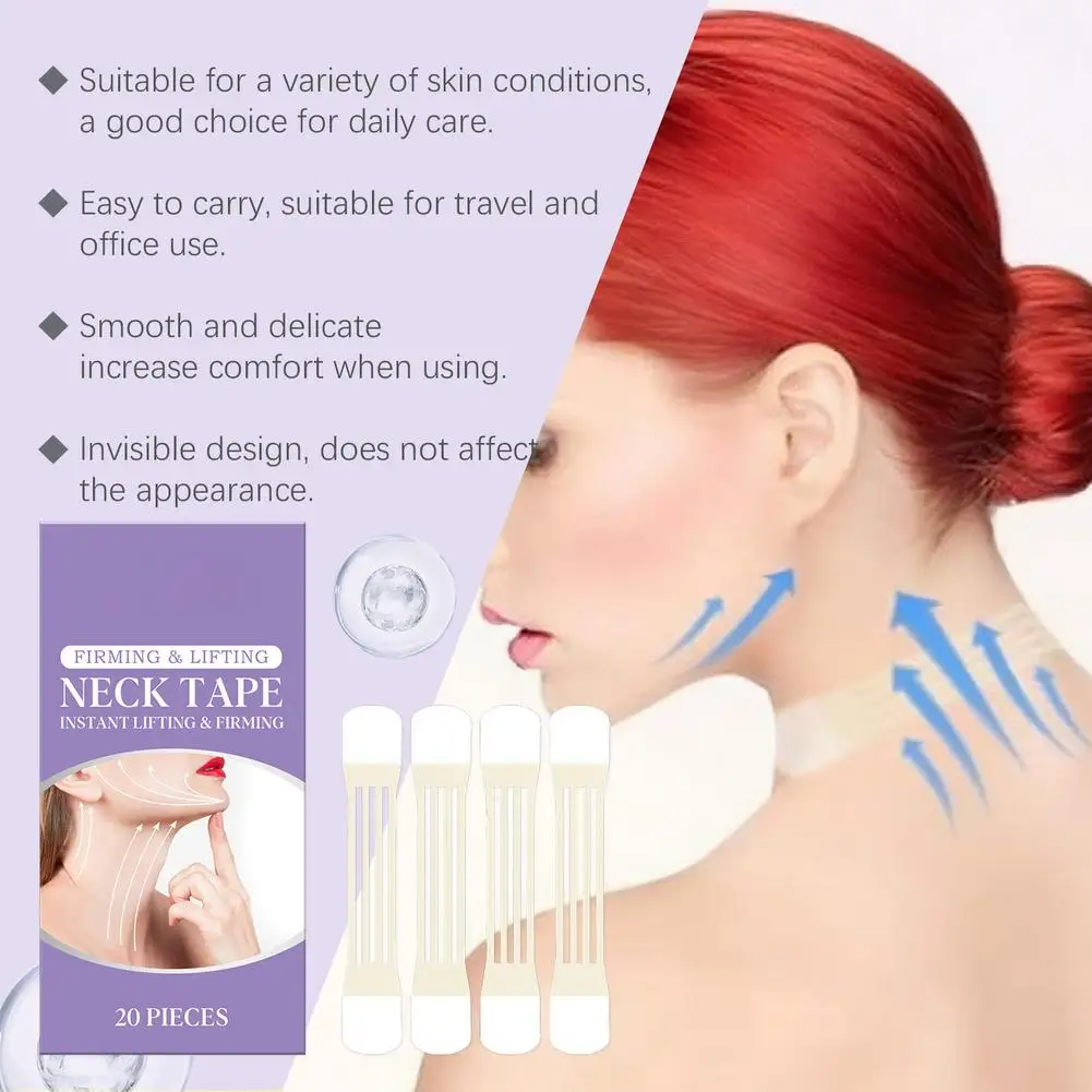 

20 patches Neck Mask Patch Collagen Gently Nourishes Moisturization Neck Elasticity The Skin Providing Lifts Skincare Q7L6
