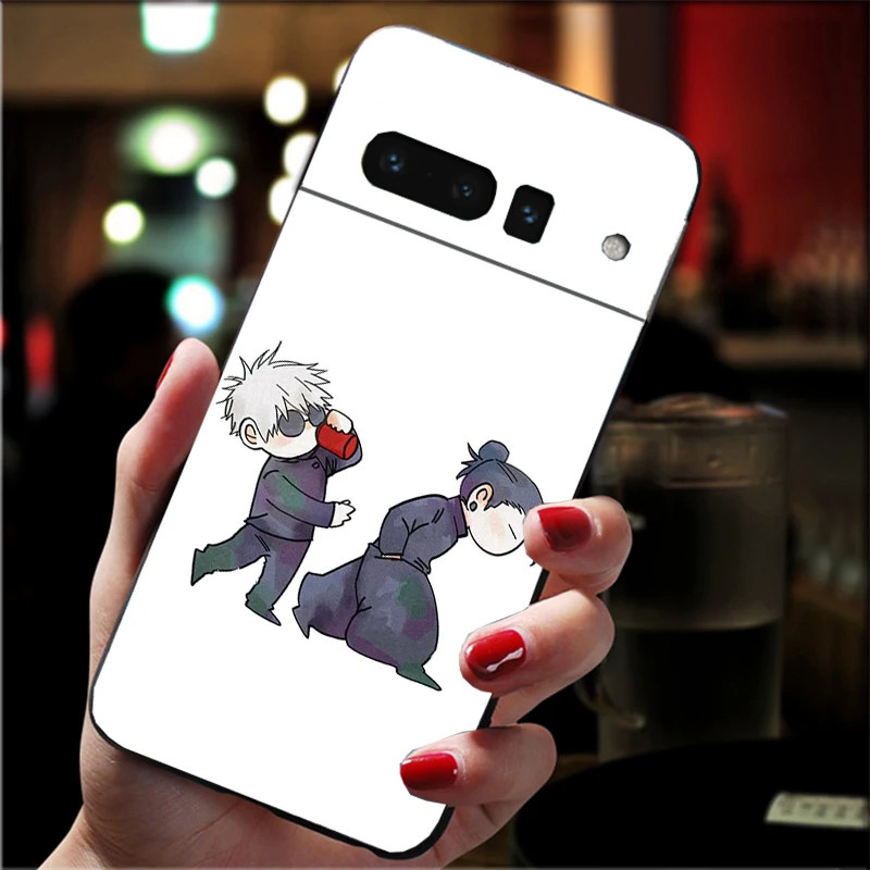 

Geto and Gojo Anime Carcasa Funda Phone Case For Google Pixel 10 9 Pro XL 9A 8 7 6 Pro Pixel 8A 7A 6A Pixel 8 7 6 5 Case