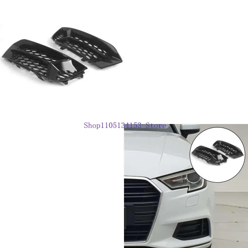 

HG89 2x передний бампер боковой рецепт решетки вставки вставки Fog Light Cover Trim 8v5807681AA 8V5807682AA 8V5807681M