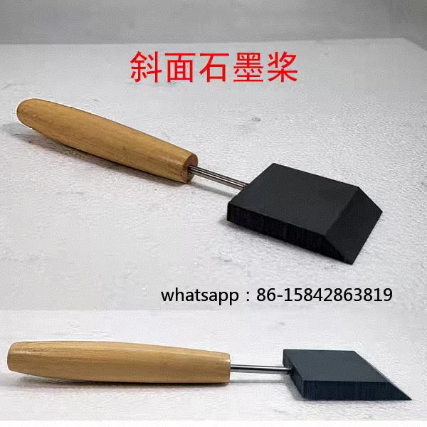 Bevel graphite paddle, lamp tool, glass graphite model, thermoplastic glass tool