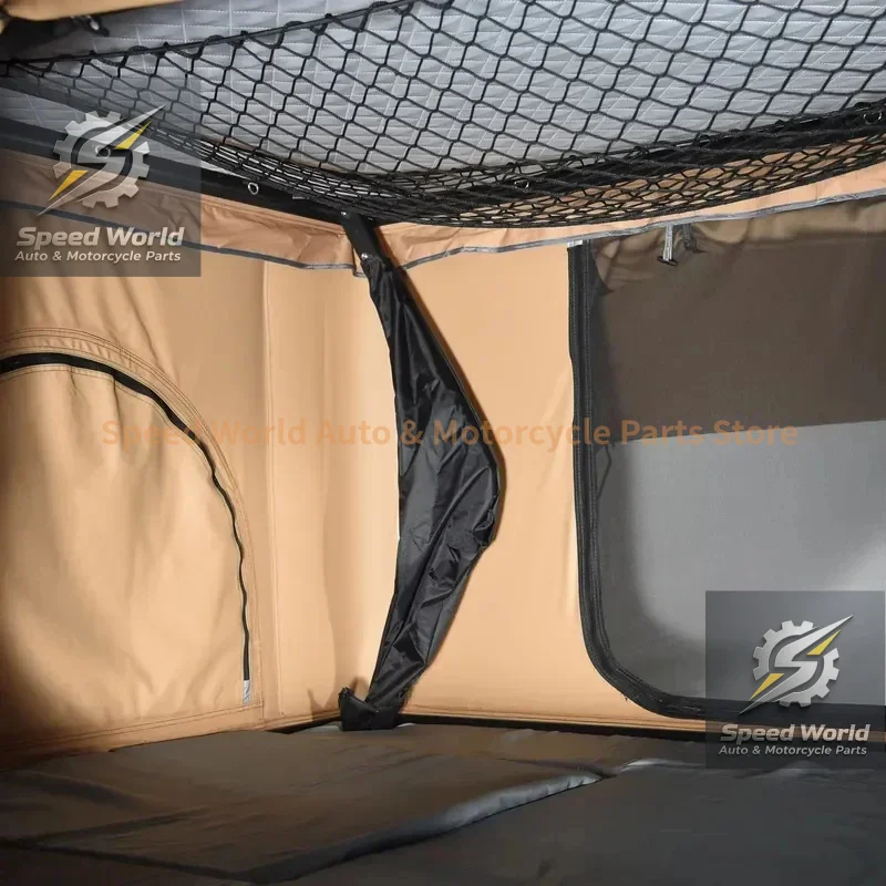 Factory Wholesale OX Hard Shell Rooftop , Quick Automatic Opening Foldable Waterproof 4X4 Off Road Car Camping Tent Support